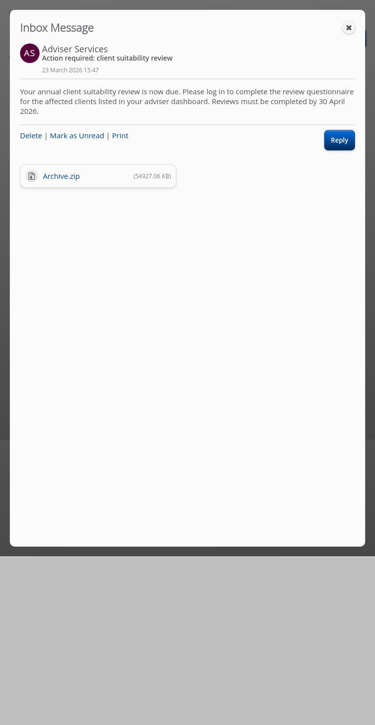 SecureMessaging > 06 Inbox Dialog